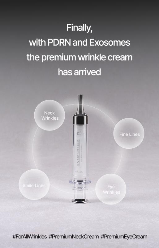 KI Exo-Mide Wrinkle Cream with PDRN & Peptides - Korean Anti-Aging Serum for Fine Lines, Deep Hydration & Skin Repair