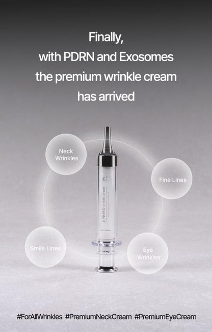 KI Exo-Mide Wrinkle Cream with PDRN & Peptides - Korean Anti-Aging Serum for Fine Lines, Deep Hydration & Skin Repair