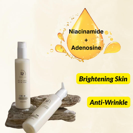 Dermalady Mayu Ampoule Cream Brightening Anti-Wrinkle Moisturizer with Niacinamide & Horse Oil for Radiance Skin Repair