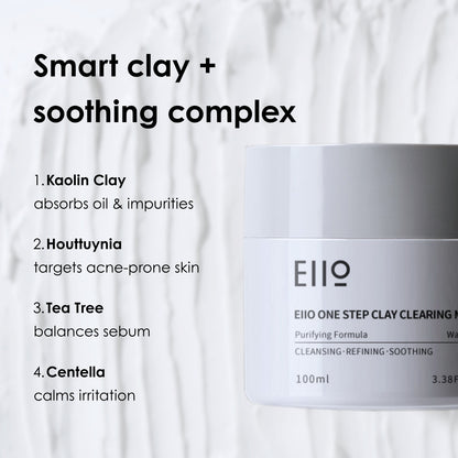 EIIO One Step Clay Cleansing Mask