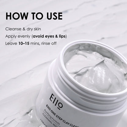 EIIO One Step Clay Cleansing Mask