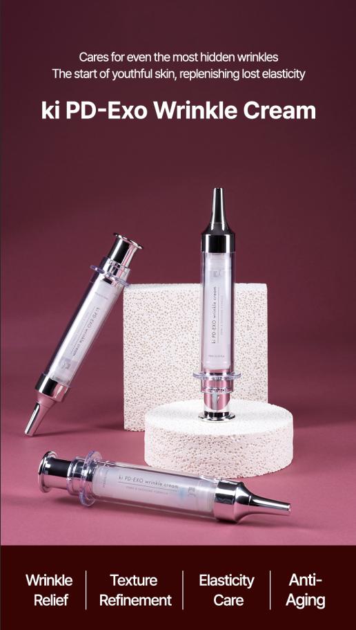 KI Exo-Mide Wrinkle Cream with PDRN & Peptides - Korean Anti-Aging Serum for Fine Lines, Deep Hydration & Skin Repair
