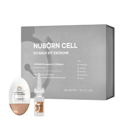 [Blanc Dubu] Nuborn Cell Go Back Exosome Ampoule Kit - 8ea x 0.3g | 60ml