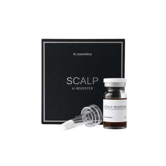 KI COSMETICS Scalp Booster Advanced Scalp Care Ampoule | Lightweight Caffeine Peptide Scalp Serum for Thinning-Looking Hair, Red Overheated Scalp & Daily Scalp Balance | Zero-Residue Korean Scalp Treatment