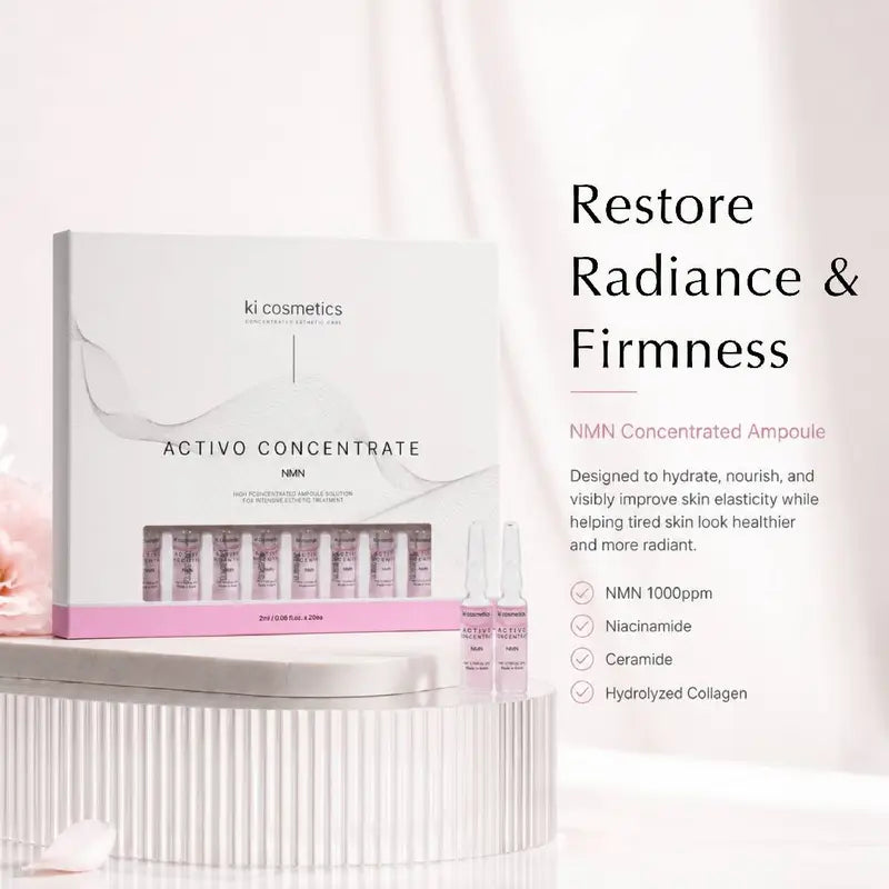 KI Cosmetics Activo Concentrate NMN Ampoule Set