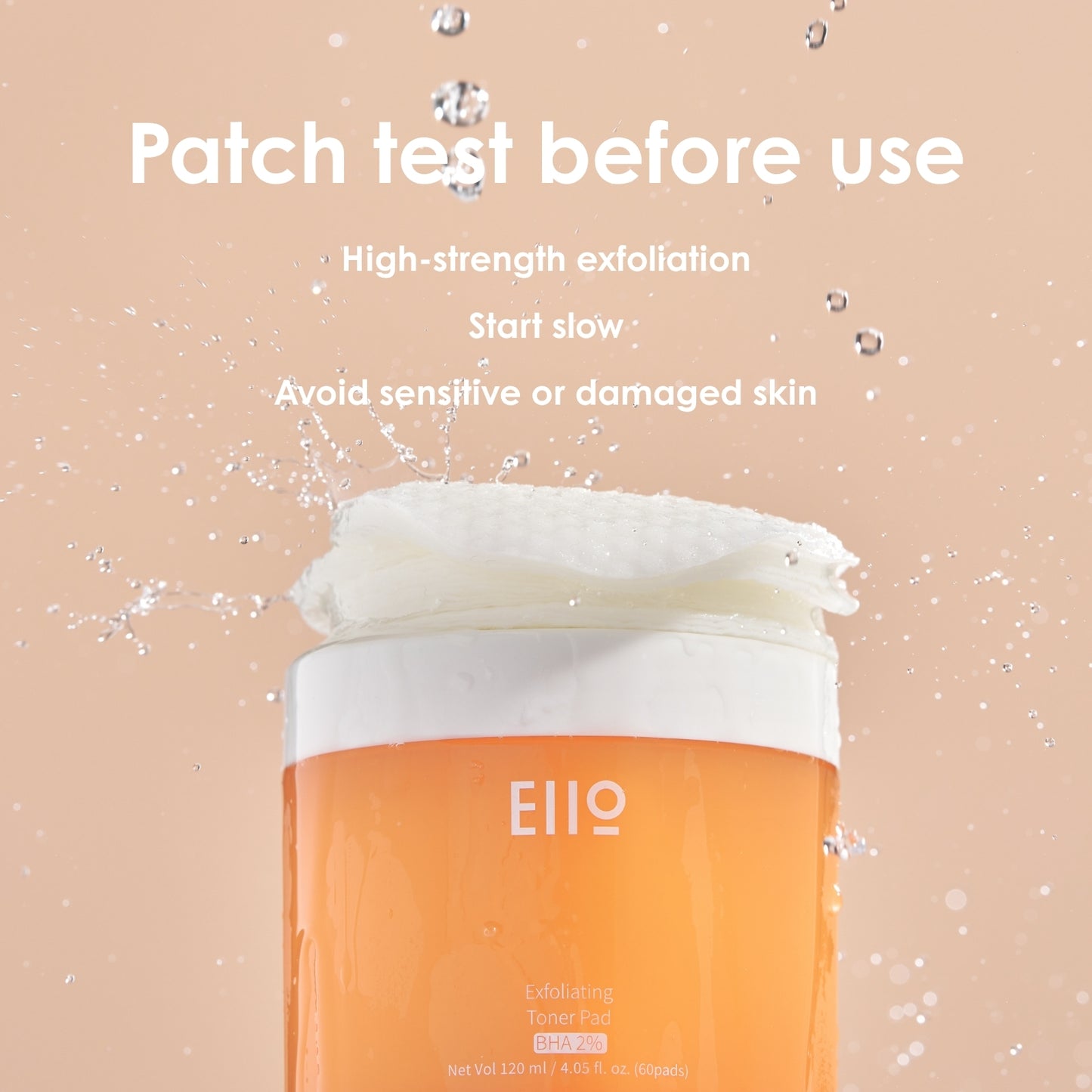 EIIO Korean BHA 2% Pore-Blurring Toner Pads (60ct)