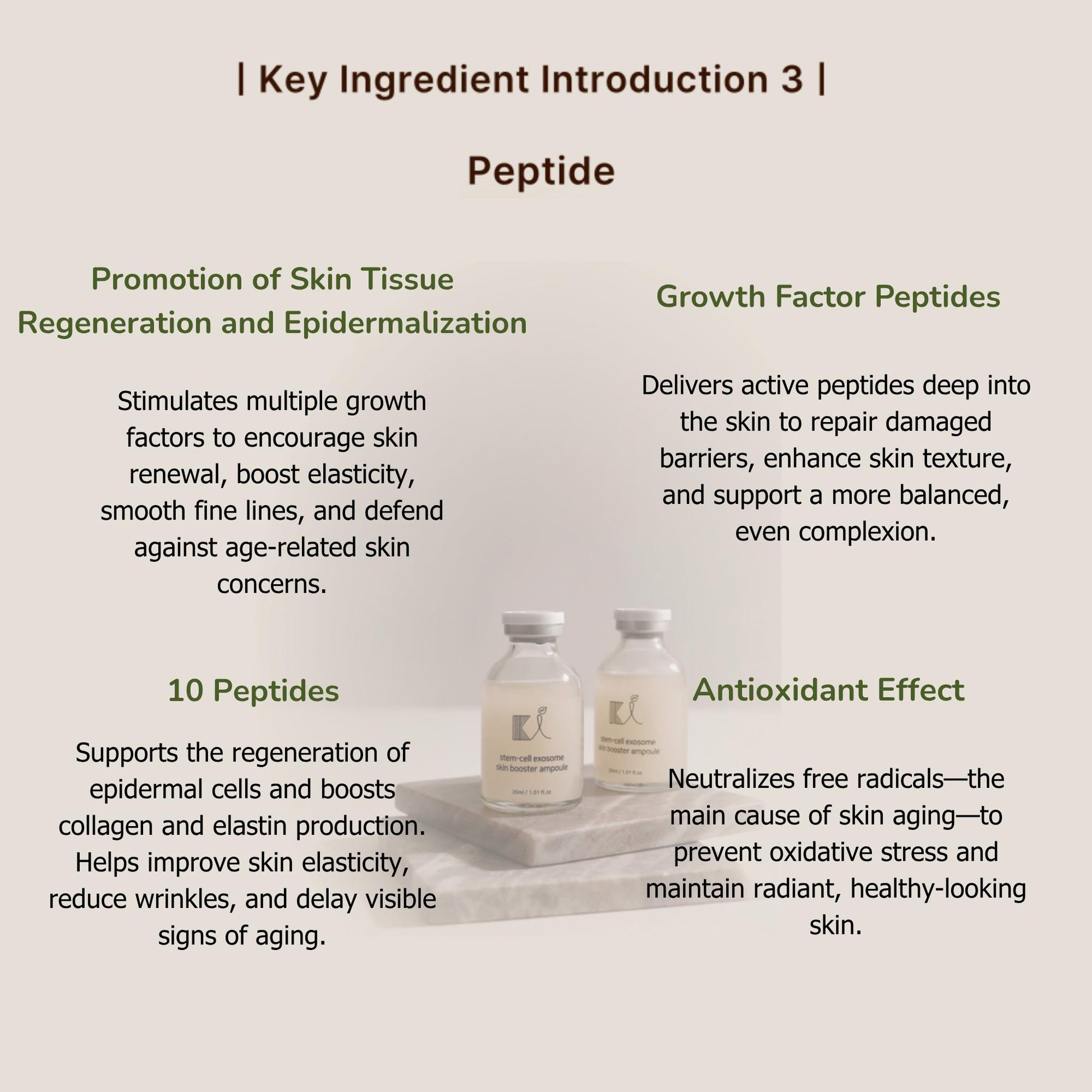 KI Stem-Cell Exosome Booster Kit Anti-Aging & Brightening Ampoule Set Glowing Plum for Intensive Repair & Visible Renewal&microneedking ampoule