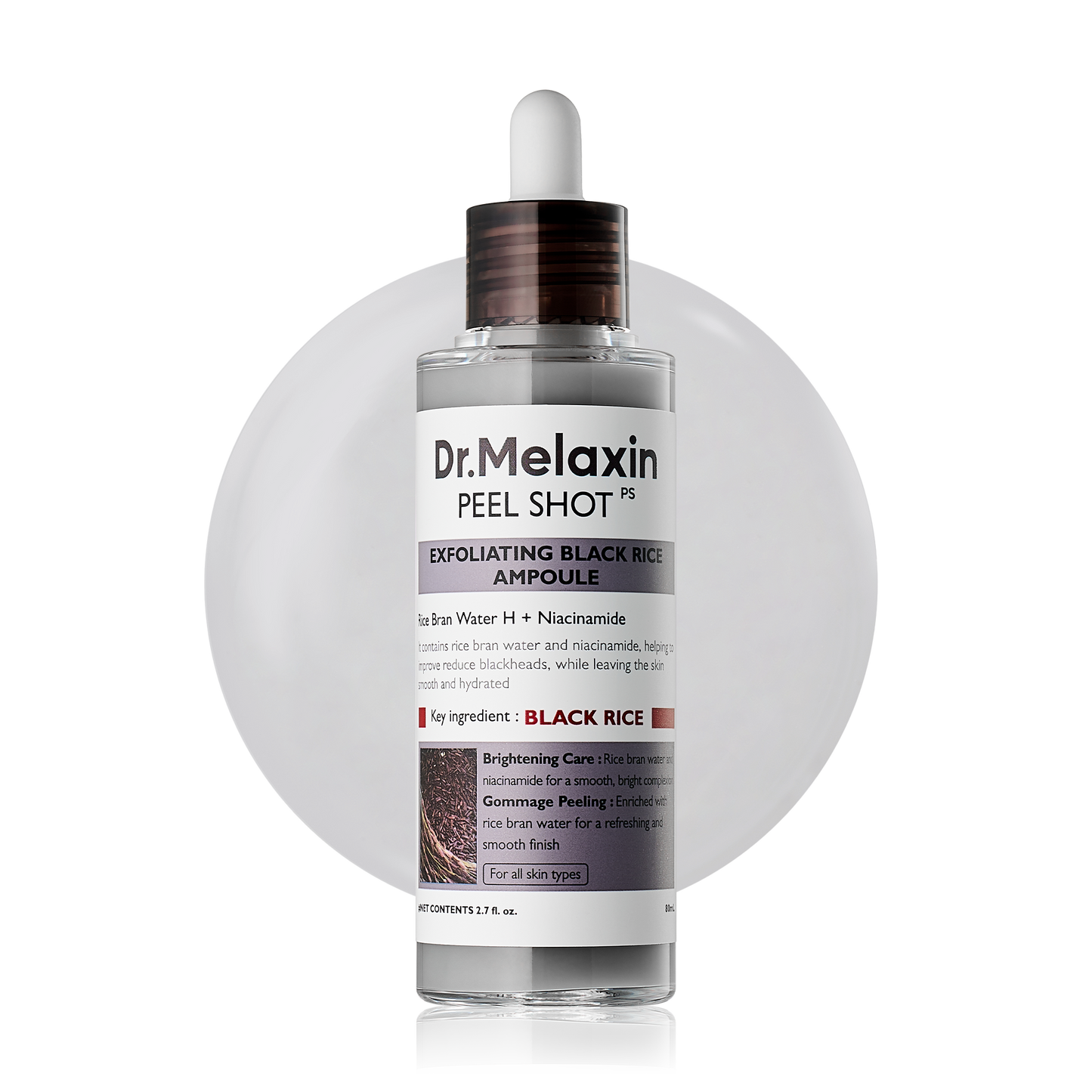 Dr.Melaxin Black Rice Ampoule 80ml