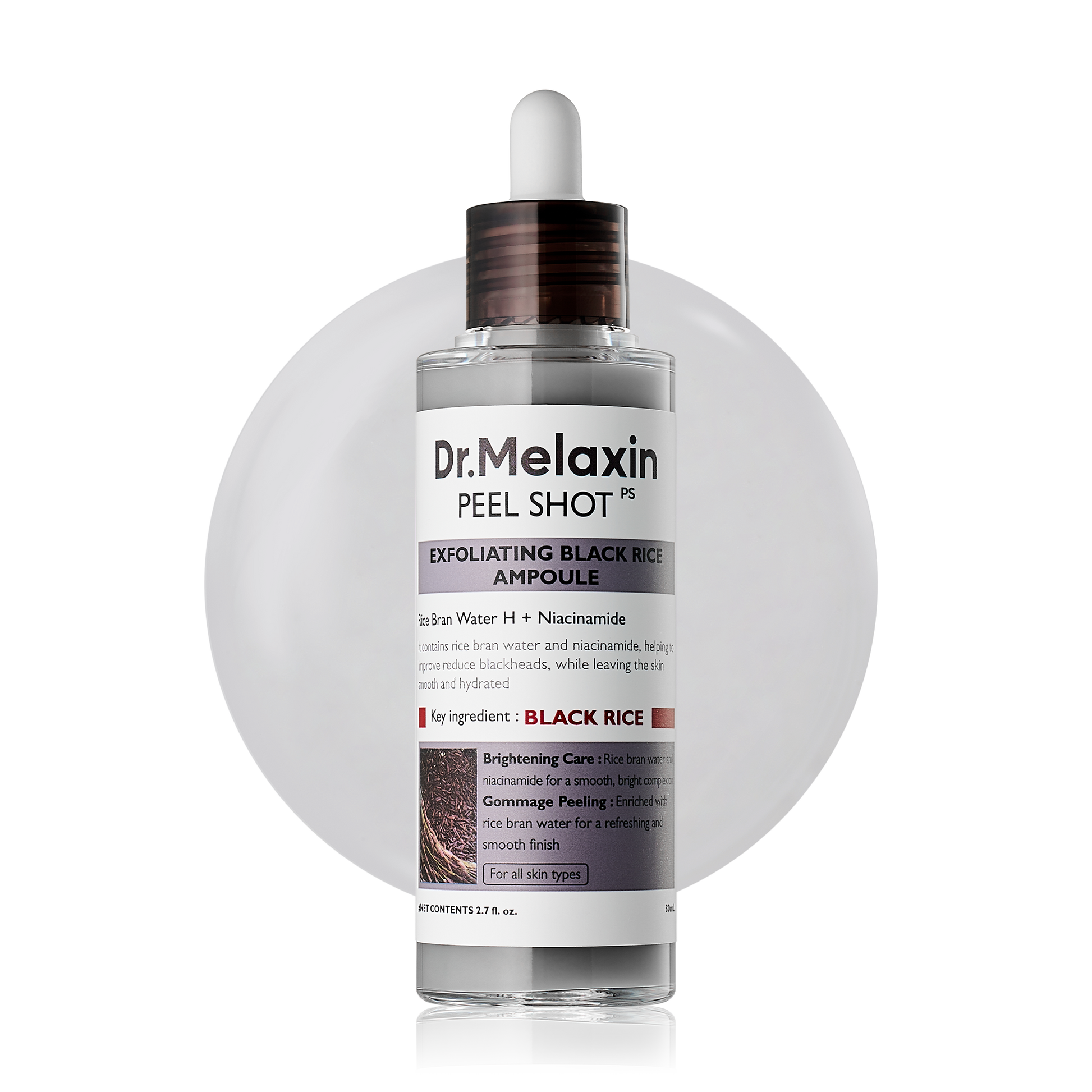 Dr.Melaxin Black Rice Ampoule 80ml