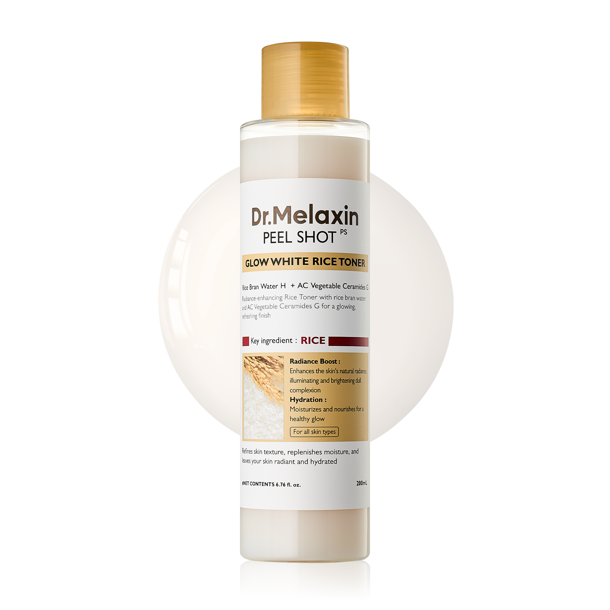 Dr.Melaxin Glow White Rice Toner 200ml