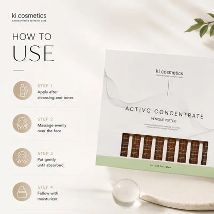 KI Cosmetics Activo Concentrate Venique Peptide Ampoule Set
