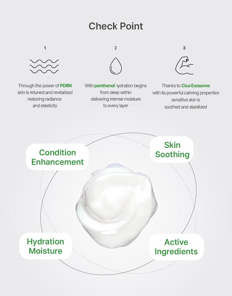 [Beauté Derm] Skin Exotoxin Elixier Cream - Contains Snow Lotus Exudate & Niacinamide for Repair & Even Skin Tone - 150ml Moisturizers Soothing Serum Firm & Lift Serum
