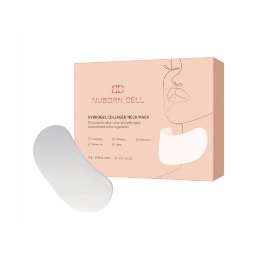 [Blanc Dubu] Nuborn Cell Hydrogel Collagen Neck Mask - 1PC