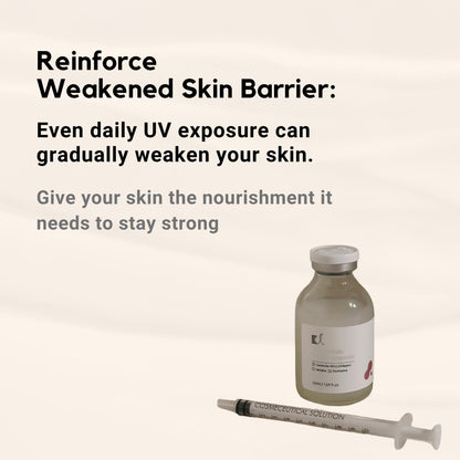 KI Ceramide Barrier Ampoule with – Korean Sensitive Skin Strengthening Serum for Redness, Dehydration & Barrier Repair