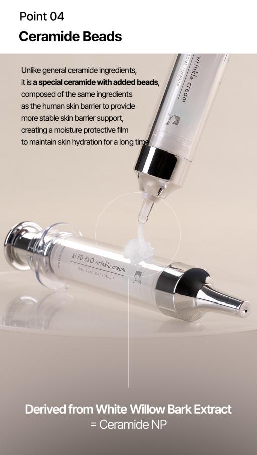 KI Exo-Mide Wrinkle Cream with PDRN & Peptides - Korean Anti-Aging Serum for Fine Lines, Deep Hydration & Skin Repair
